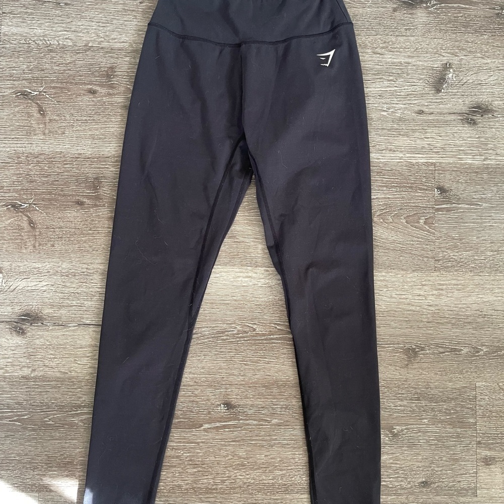 Black High-Waisted Leggings